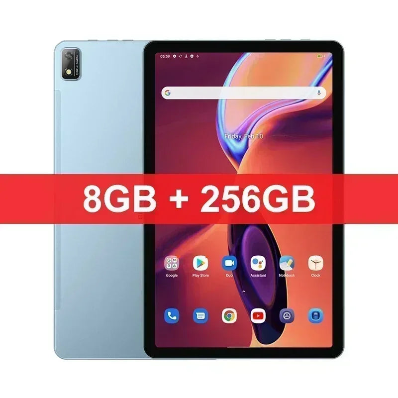 【World Premiere】Blackview Tab 16 Tablet Android 8GB+256GB 11''2k FHD+ Display 7680 mAh Battery Widevine L1 Unisoc T616 Tablet PC