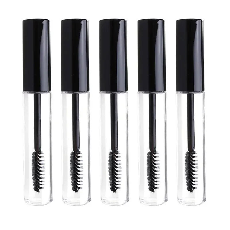 (Pack of 50) 10ml Mascara Empty Tube and Cosmetic Container Empty Eyelash Tubes Wand Empty Mascara Travel Accessory sub-packed bottle