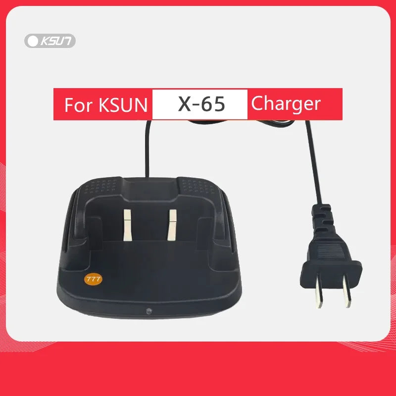 (Pack of 1) X65 Desk Charger Ksun Walkie Talkie Two Way Radio Talkie Walkie Accessories