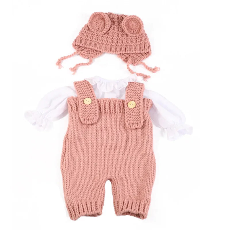 Doll Clothes for 55cm Dolls 22inch Doll's Clothing Sweater Dress Overall DIY Toy Dolls Outfit for Dolls Clothes Accessories