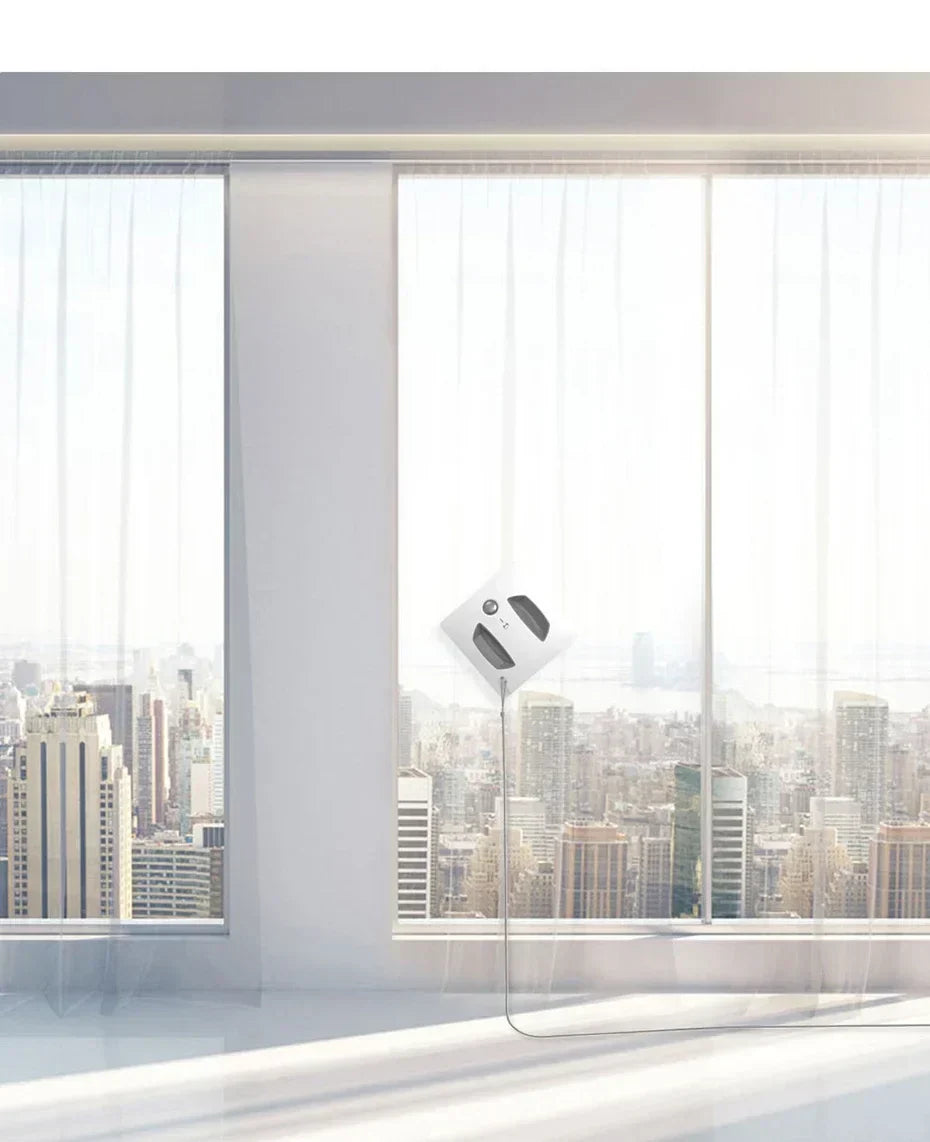 HUTT W600 Electric Window Cleaner for Home Auto Window Cleaning Washer Vacuum Cleaner Fast Safe Smart Planned