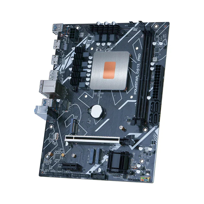 ERYING M-ATX DIY Gaming PC Motherboard with Onboard 11th Core Interpose Kit i7 11850H 2.5GHz 8C16T 24MB Computer Assembly Set