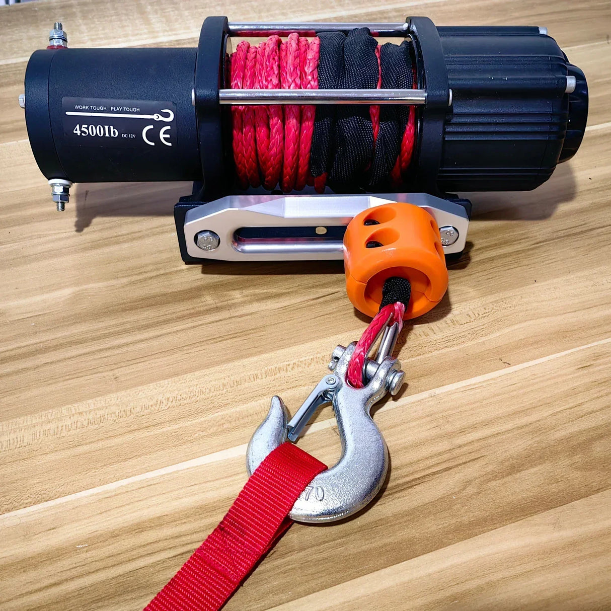 Winch Cable Hook Stopper Essential Offroad ATV UTV Accessory for Universal Auto Safeguard your Rope with this Convenient Mount