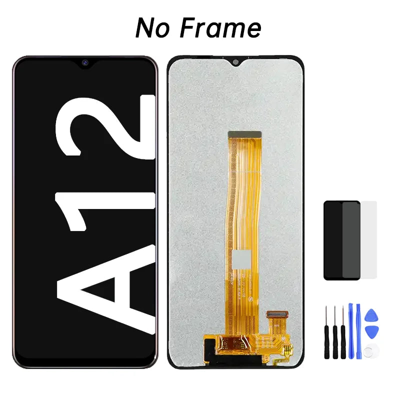 Pantalla for samsung galaxy a12 lcd Original for a125f a127f a02 screen replacement Mobile Phone Lcds for Samsung A12 display