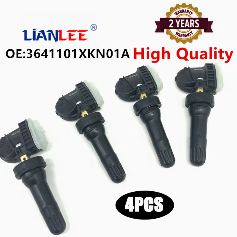(Pack of 4) Car Tire Pressure Sensor TPMS 3641101XKN01A For Haval