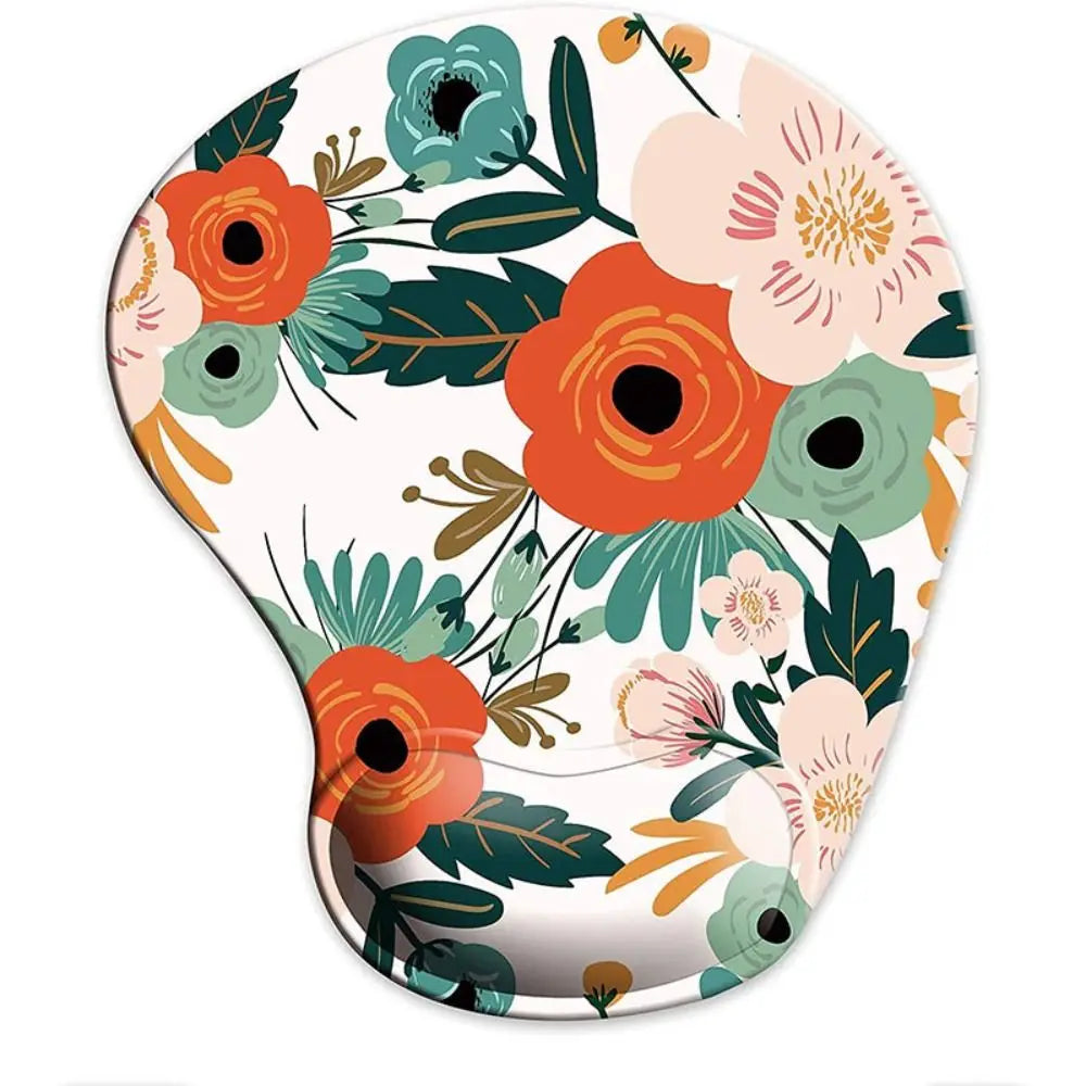 Silicone Wrist Rest Mouse Pad Ergonomic Hand Support Non Slip Gaming Mice Mat Home Office Table Mousepad For Laptop Computer