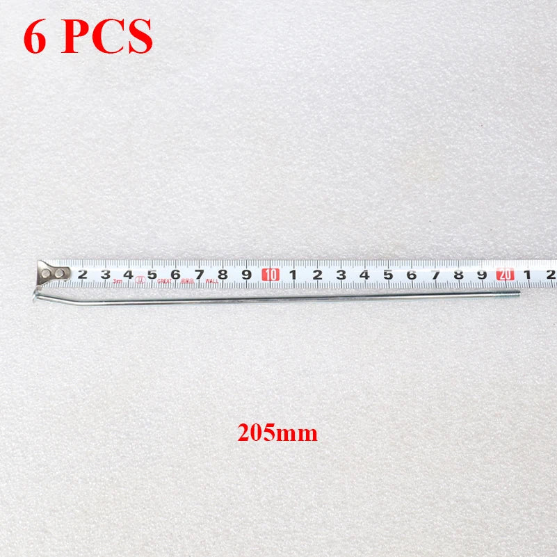 (Pack of 6) Spokes Wire Circle Nipples 18 19 21 Modified Generic Stainless Sreel For CRF YZF WR KXF SXF EXC SXF Motorcycle Wheel Parts