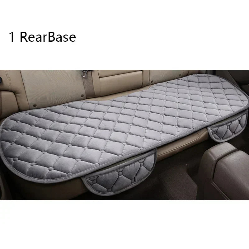 Winter Car Seat Cover Universal Front Rear Seat Pad Vehicle Auto Seat Cushion Car Seat Protector Seat Covers Pair of Covers