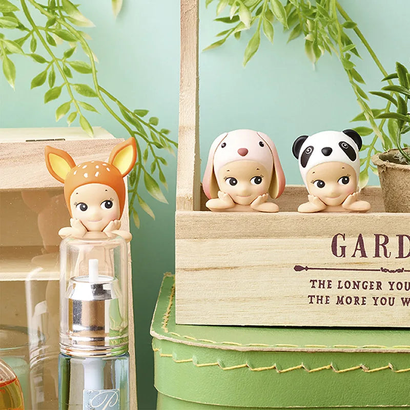 Sonny Angel Lying Down Blind Box Anime Figures Angel Series Kawaii Hippers Cartoon Surprise Box Guess Bag Mystery Box Kids Toys