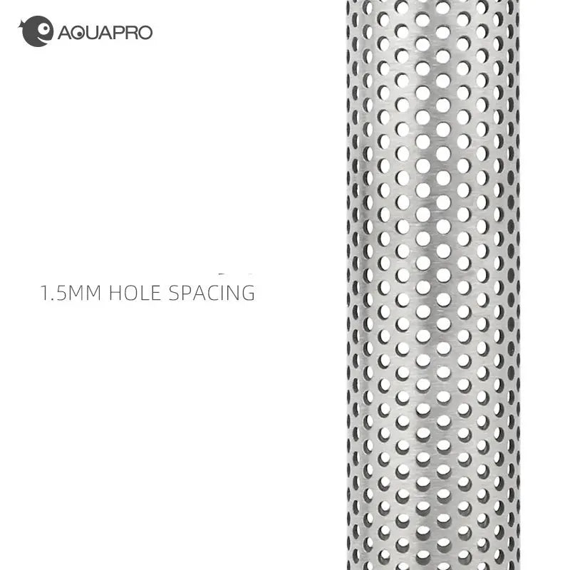 Mini Fish Tank Inlet Outlet Filter Aquarium Pipe Fishbowl Stainless Steel Shrimp Accessories Water Filtration Supplies Equipment