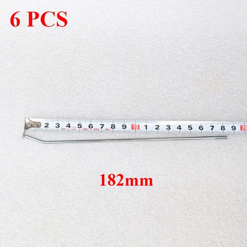 (Pack of 6) Spokes Wire Circle Nipples 18 19 21 Modified Generic Stainless Sreel For CRF YZF WR KXF SXF EXC SXF Motorcycle Wheel Parts