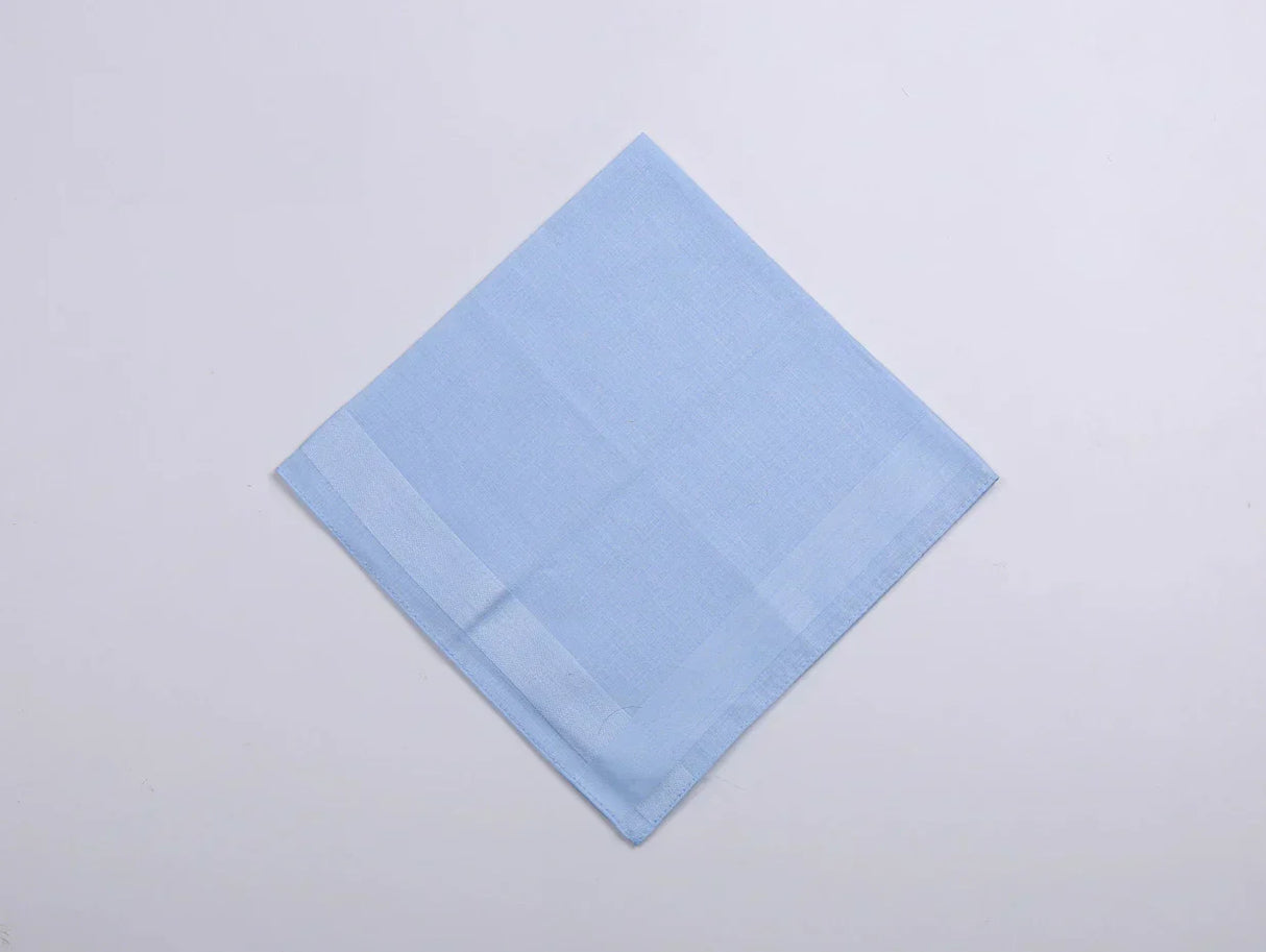 Cotton high-end solid color Handkerchief Park Mountain Road Cycling Camping Wiping Sweat Cleaning Portable Men's Pocket Towel