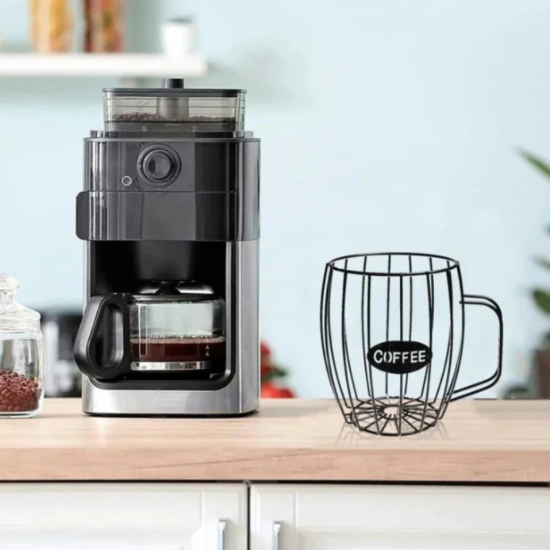 Desktop Coffee Capsule Holder for Nespresso Accesorios Durability Coffee Pods Organizer for Home Kitchen Bar Coffeeware Teaware