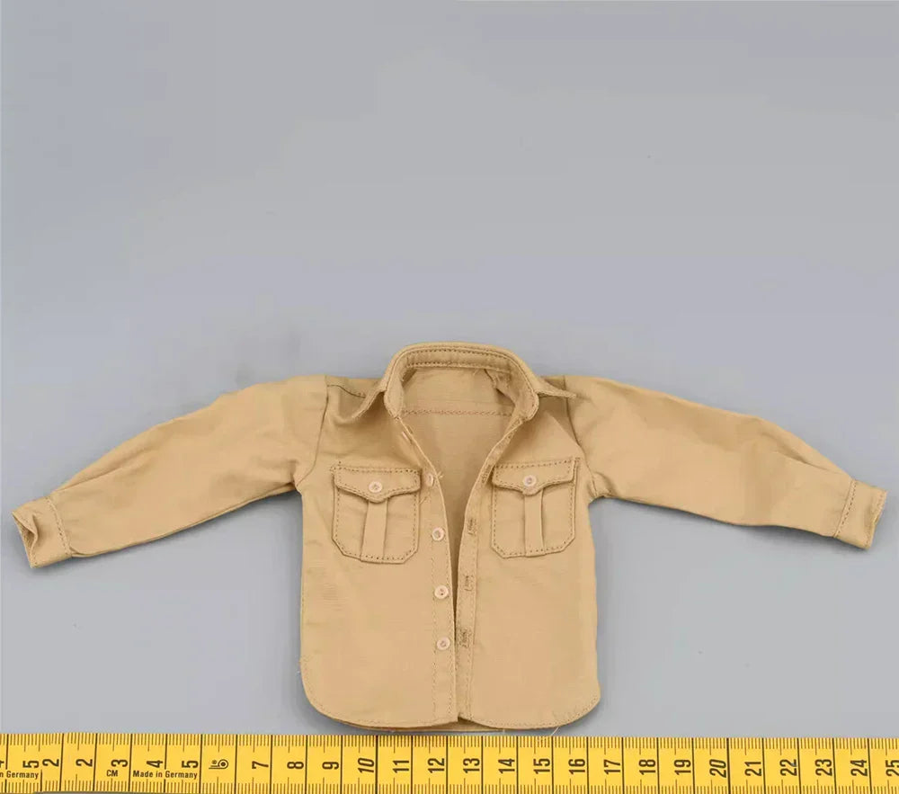 DID D80172 Man Who WWII Series Soldier Mini Toys Model Military Uniform Set with Medals Waist Belt For 12" Action Figure DIY 1/6