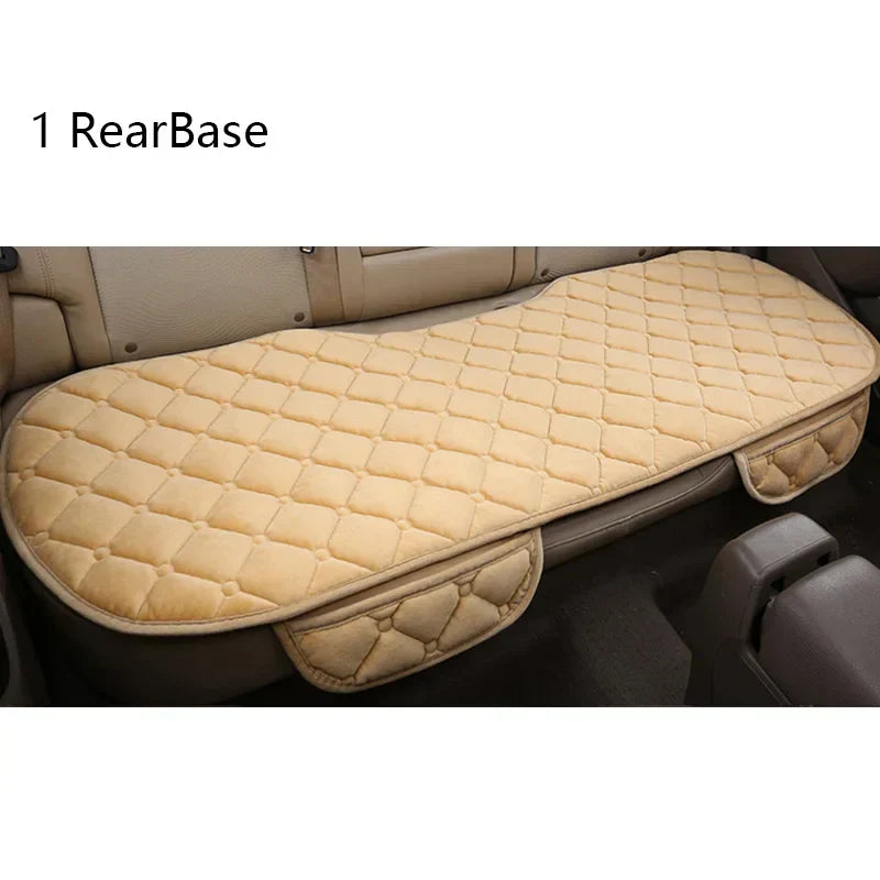 Winter Car Seat Cover Universal Front Rear Seat Pad Vehicle Auto Seat Cushion Car Seat Protector Seat Covers Pair of Covers