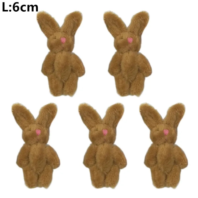 (Pack of 15) /10/ Kawaii Small Bears Plush Soft Toys Pearl Velvet Dolls Gifts Mini Teddy Bear for Key Ring Girl Gift Women Favorite