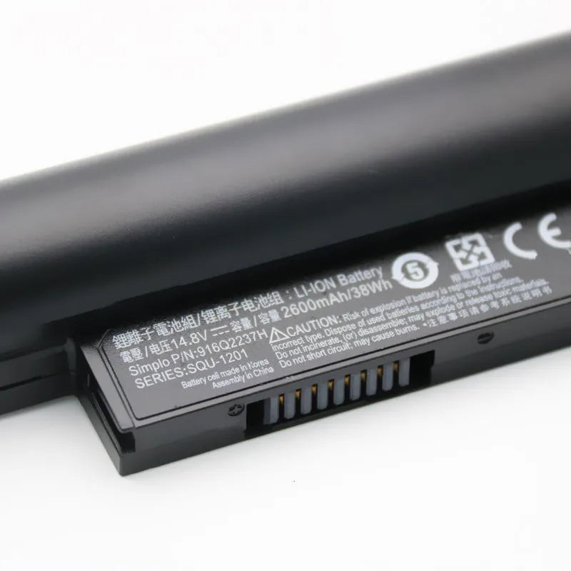 SQU-1201 Laptop Battery for Hasee Haier 7G-5S 7G-U X3Pro UN47 K610D SQU-1303 K570C K480N Q480S A40L-741HD14.8v 38wh