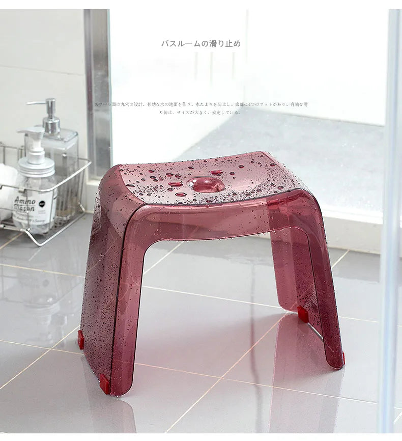 Bathroom Stool Home Furniture Antiskid Shower Bath Chair Seat