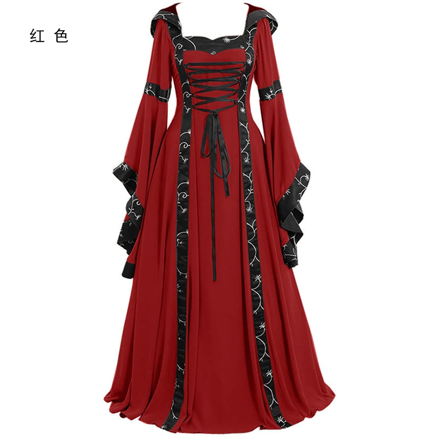 Spring and Summer Fashion Style European Women Long Dress European Clothing Dresses Church
