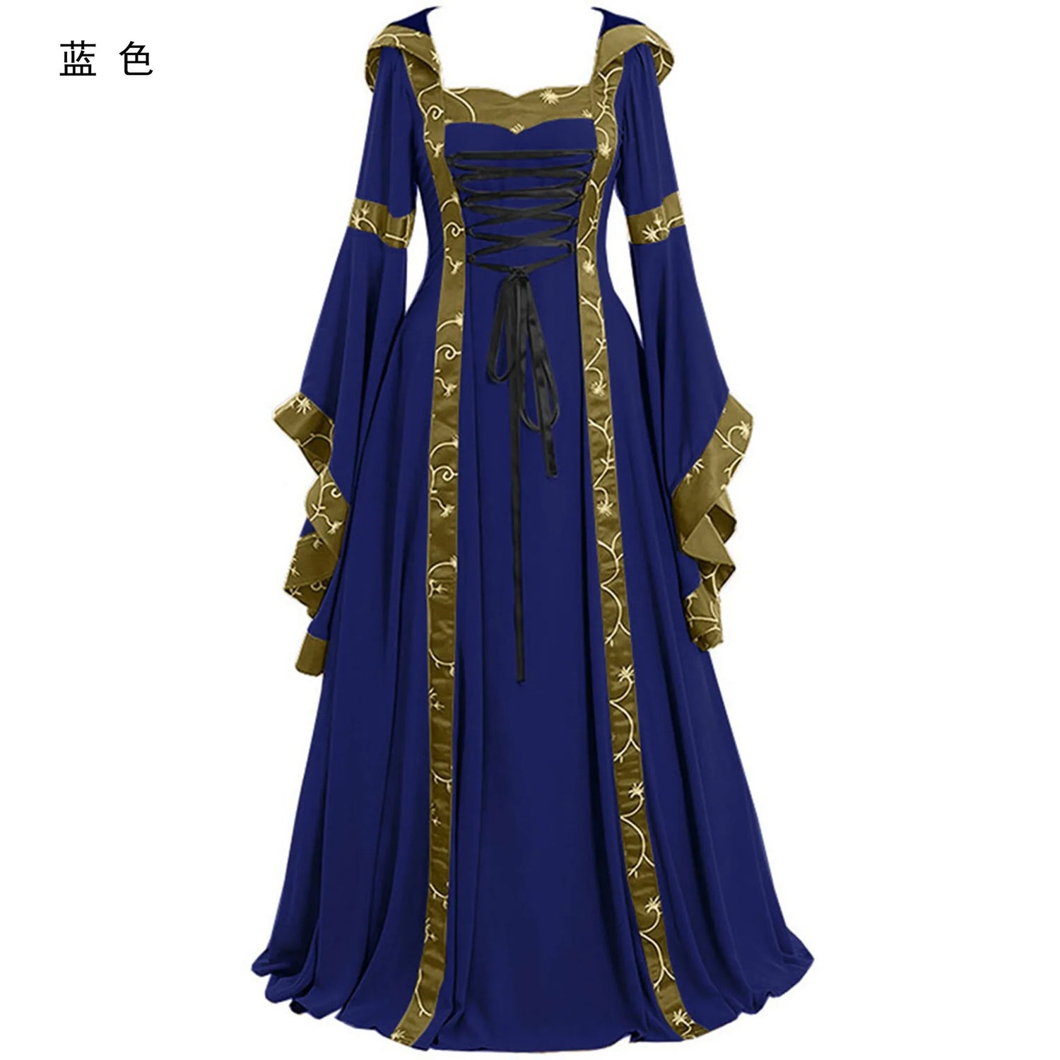 Spring and Summer Fashion Style European Women Long Dress European Clothing Dresses Church