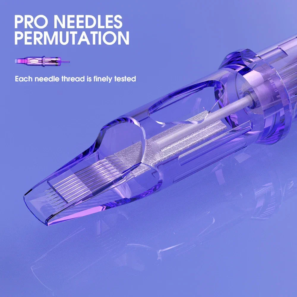 (Pack of 20) Tattoo Cartridge Needles Pro RL/RLT Round Liner Disposable Sterilized Safety Tattoo Needle For Tattoo Machines /lot