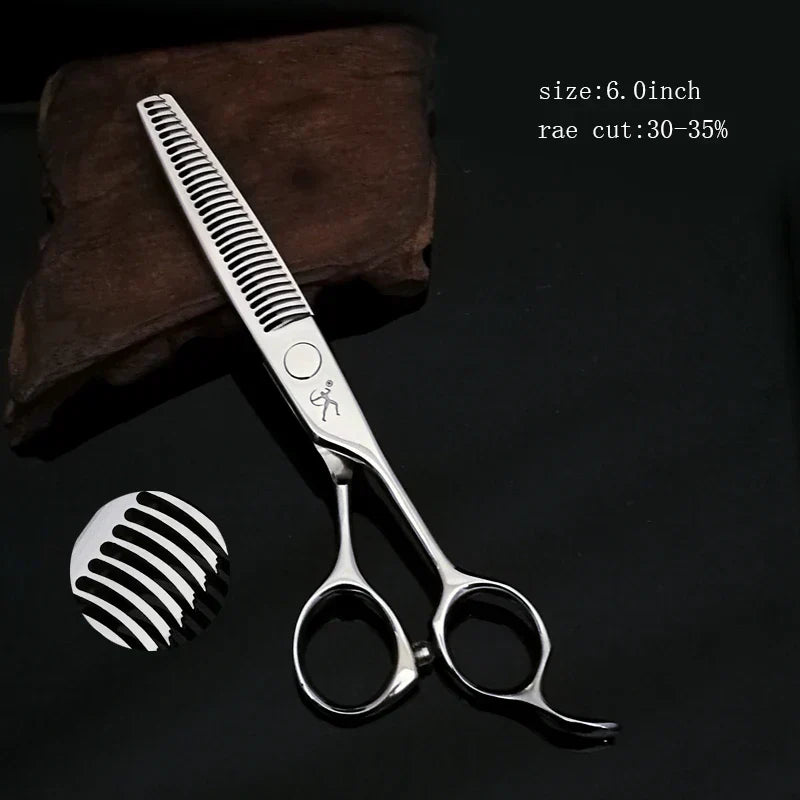 Titan barber scissors hairdressing cutting tools thinning shears for hairdressers 5.5,6.0,6.5 inch 440c steel