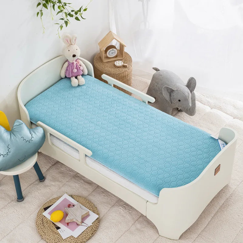Warm Baby Sleeper Mattress Velvet Crib Winter Soft Mat Newborn Cot Bedding Pad Toddler Removable Mattresses