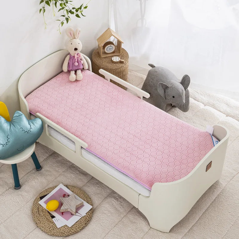 Warm Baby Sleeper Mattress Velvet Crib Winter Soft Mat Newborn Cot Bedding Pad Toddler Removable Mattresses