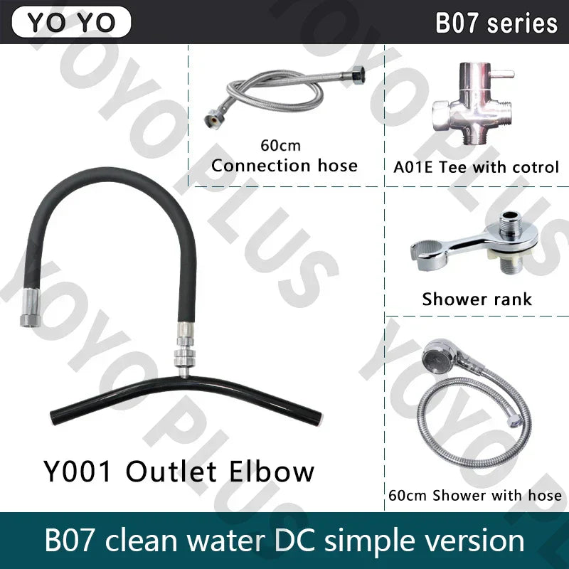 Water Circulation Head Spa Basin Faucet Shower Head for Shampoo Bed Bowl Wash Hair Salon Style Scalp Care Waterfall adjustable