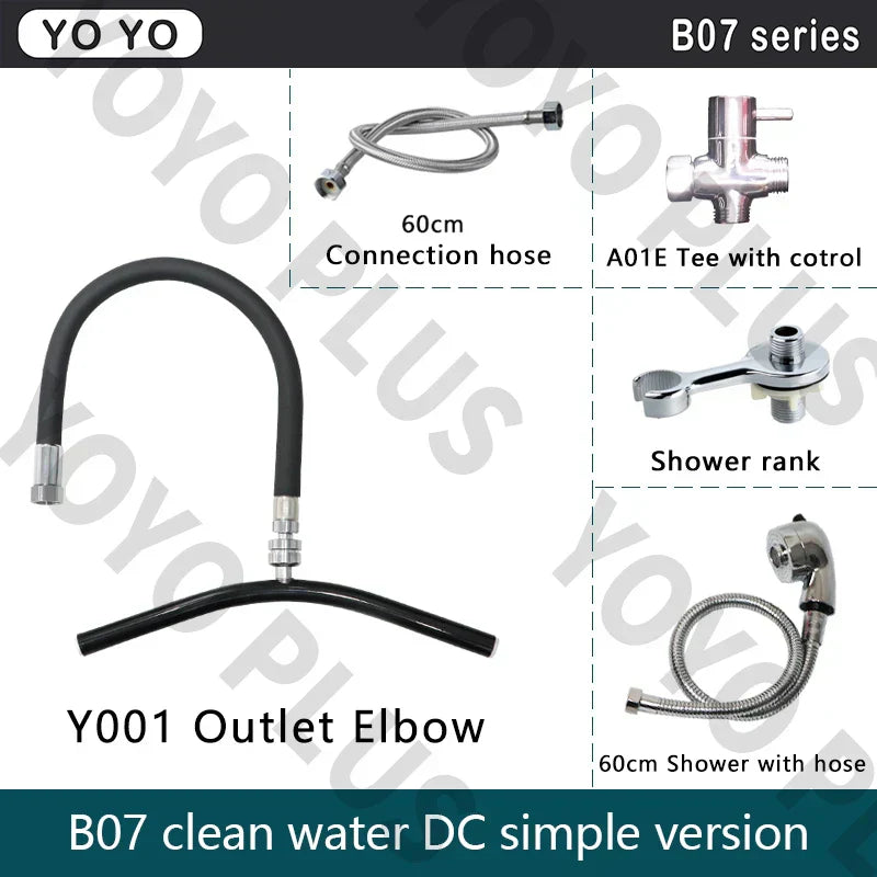 Water Circulation Head Spa Basin Faucet Shower Head for Shampoo Bed Bowl Wash Hair Salon Style Scalp Care Waterfall adjustable