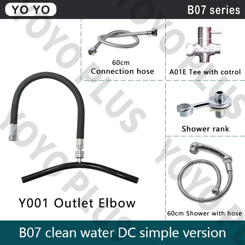 Water Circulation Head Spa Basin Faucet Shower Head for Shampoo Bed Bowl Wash Hair Salon Style Scalp Care Waterfall adjustable