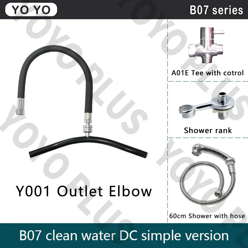 Water Circulation Head Spa Basin Faucet Shower Head for Shampoo Bed Bowl Wash Hair Salon Style Scalp Care Waterfall adjustable