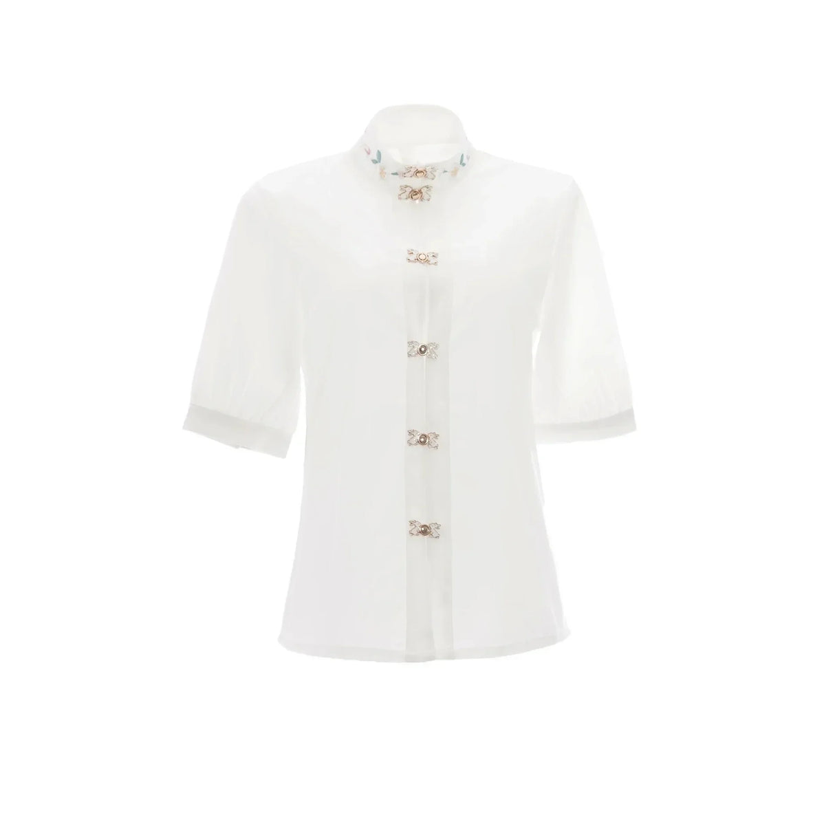 Woman Ming Dynasty Hanfu Horse Face Skirt Chinese Traditional Hanfu Costume Stand Collar Vintage Pleats Skirt Black