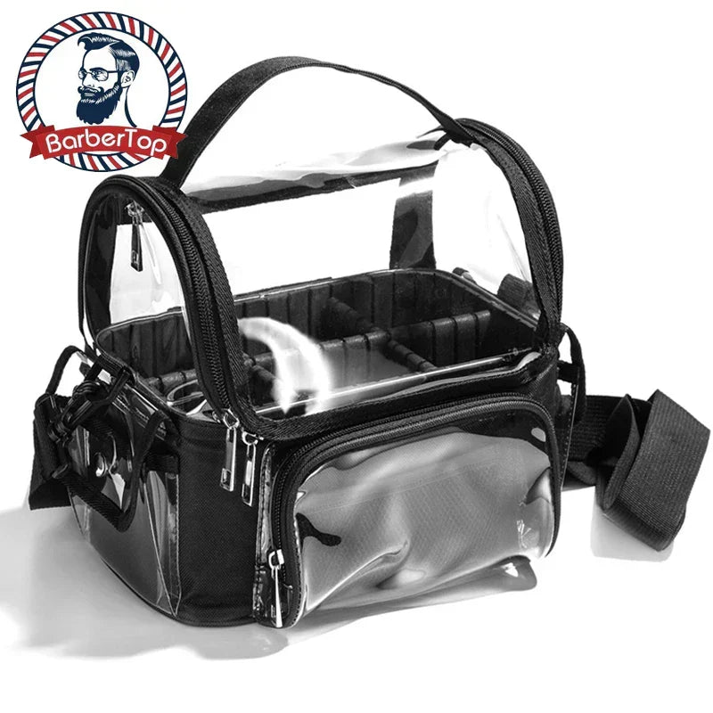 Women's Bags Salon Makeup Tool Backpack Hairdressing Storage Transparent Waterproof Travel Bag Barber Accessories