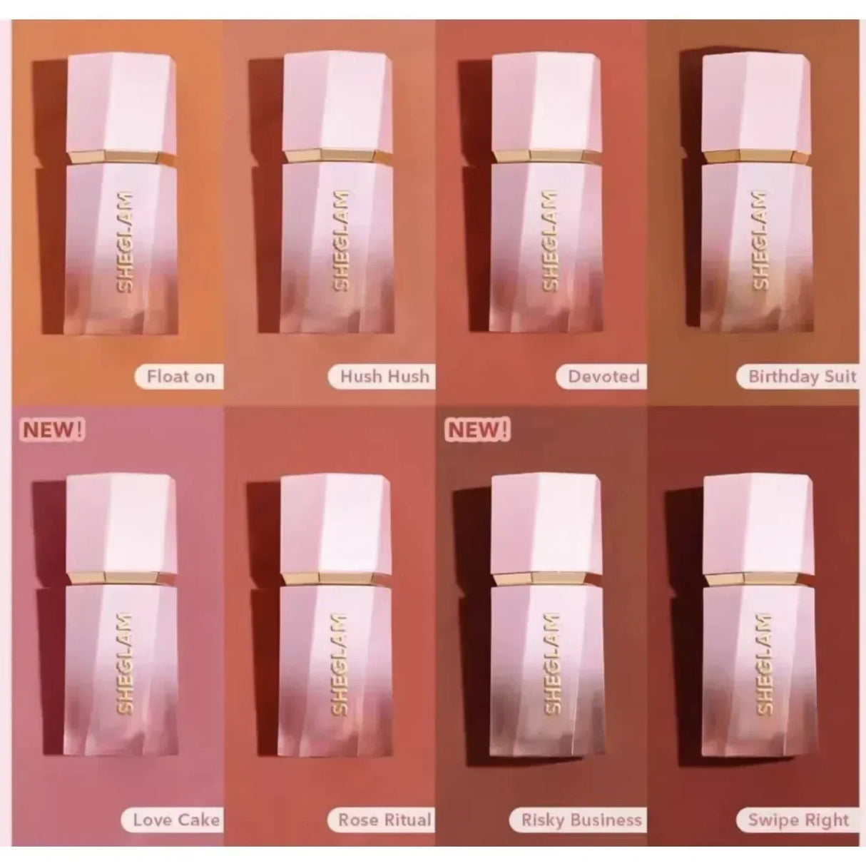 Drop ship sheglam make up Liquid Blush Facial Nourishing Blusher Gel Cream Multi-purpose Lip Gloss Makeup Blush wholesale