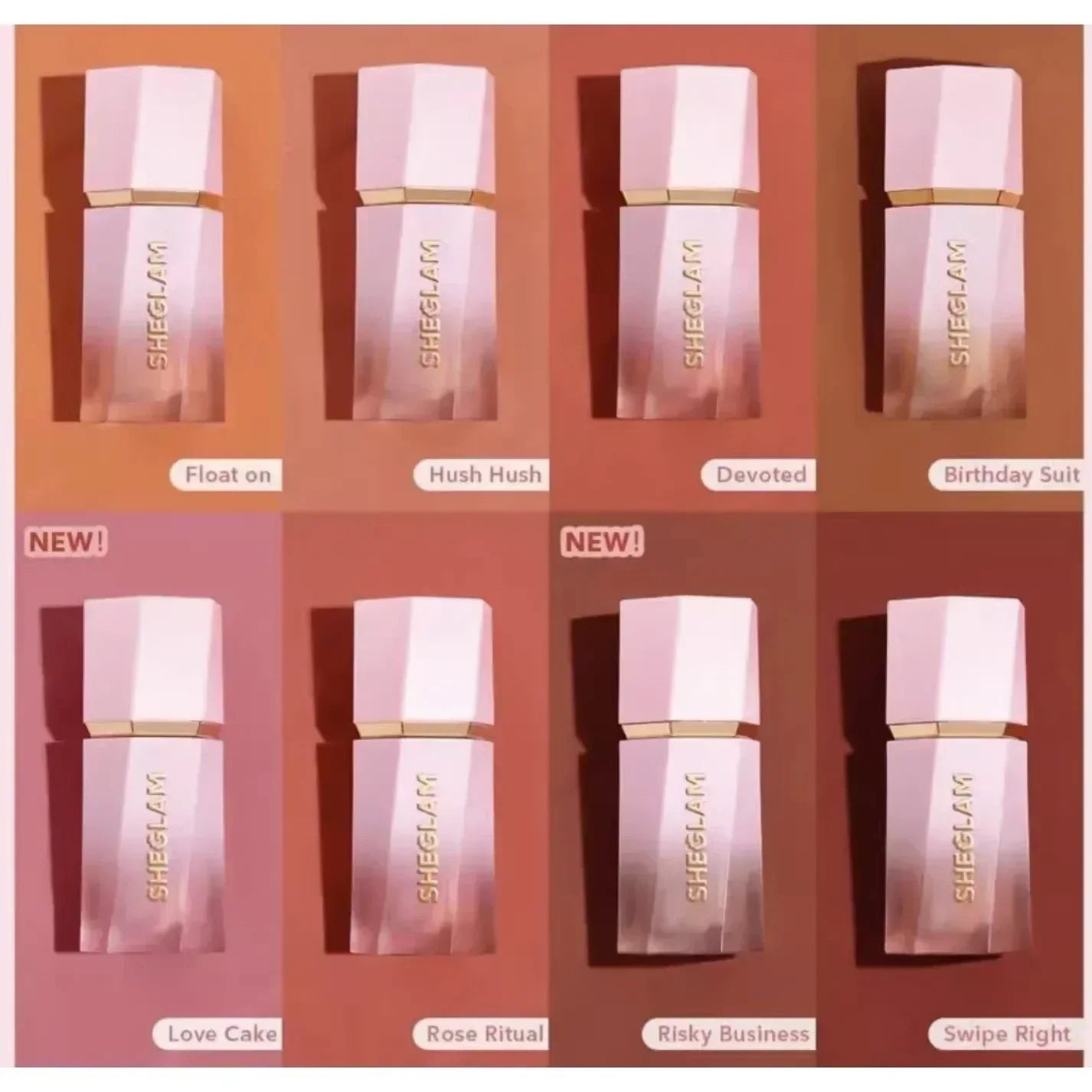 Drop ship sheglam make up Liquid Blush Facial Nourishing Blusher Gel Cream Multi-purpose Lip Gloss Makeup Blush wholesale