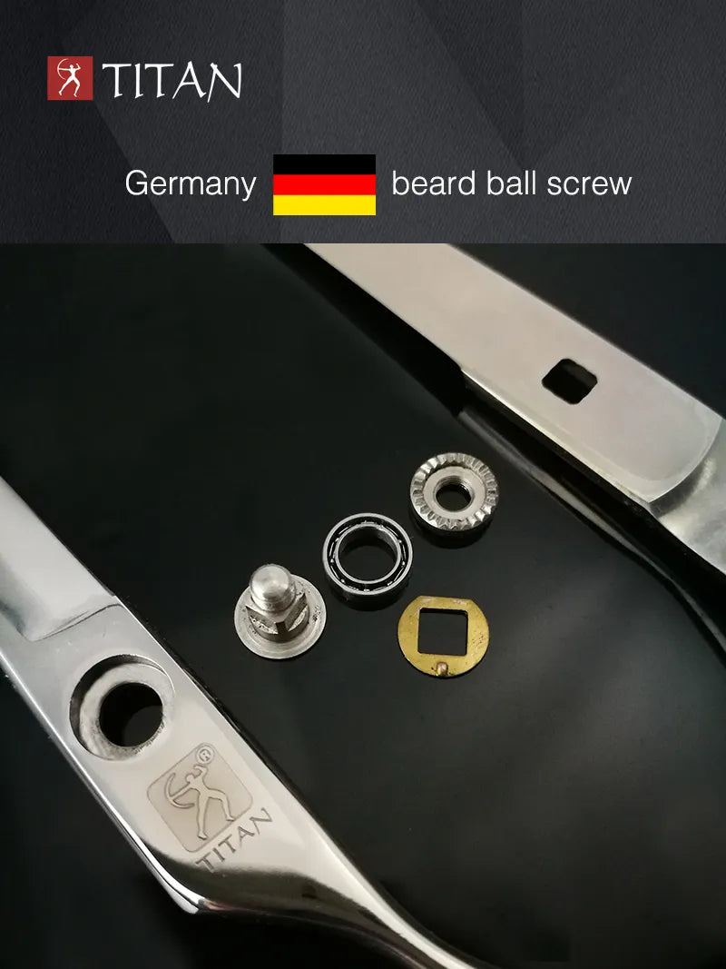 Free shipping titan Professional barber tools hair scissor