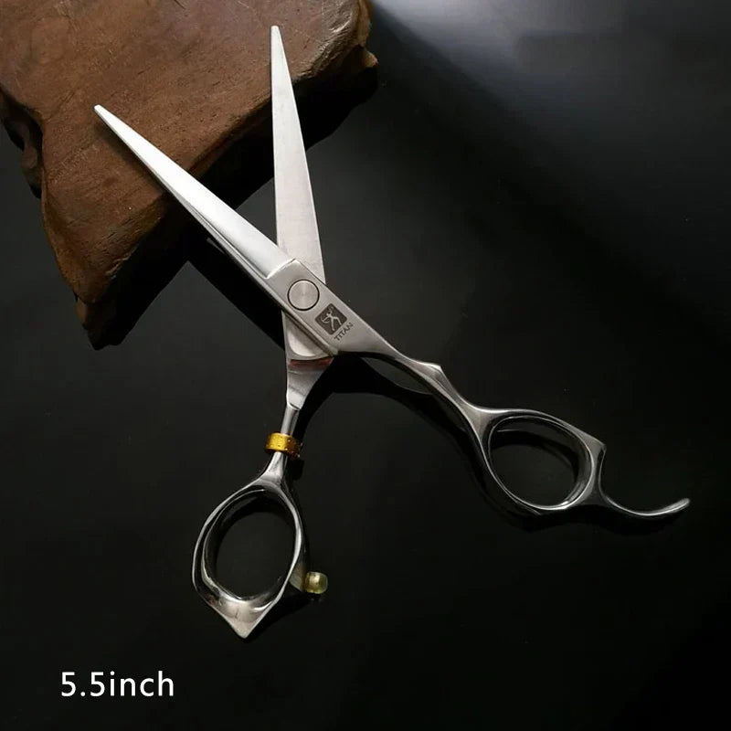 Free shipping titan Professional barber tools hair scissor