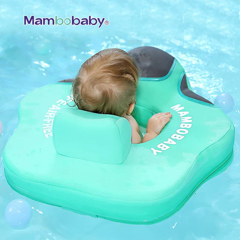 Mambobaby Baby float with Seat large swimming ring for infant No Inflation pool accessories 6-18-24 months Pool game toys