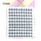 10 Pairs Fairy False Eyelashes Little Devil Individual Lashes Extension Heat Bonded Cluster Lashes Naturally lash Makeup Tools