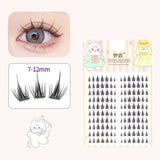 10 Pairs Fairy False Eyelashes Little Devil Individual Lashes Extension Heat Bonded Cluster Lashes Naturally lash Makeup Tools