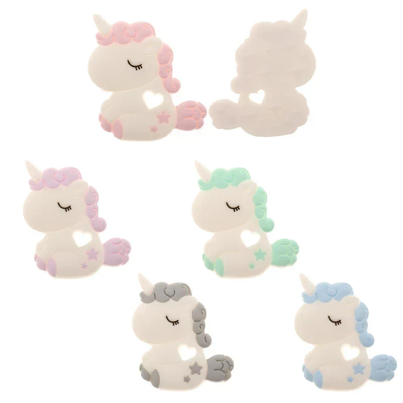 (Pack of 10) Silicone Teethers Babies Accessories Newborn Baby Teether Baby Products Pacifier Personalized Bear Dinosaur Koala BPA Free