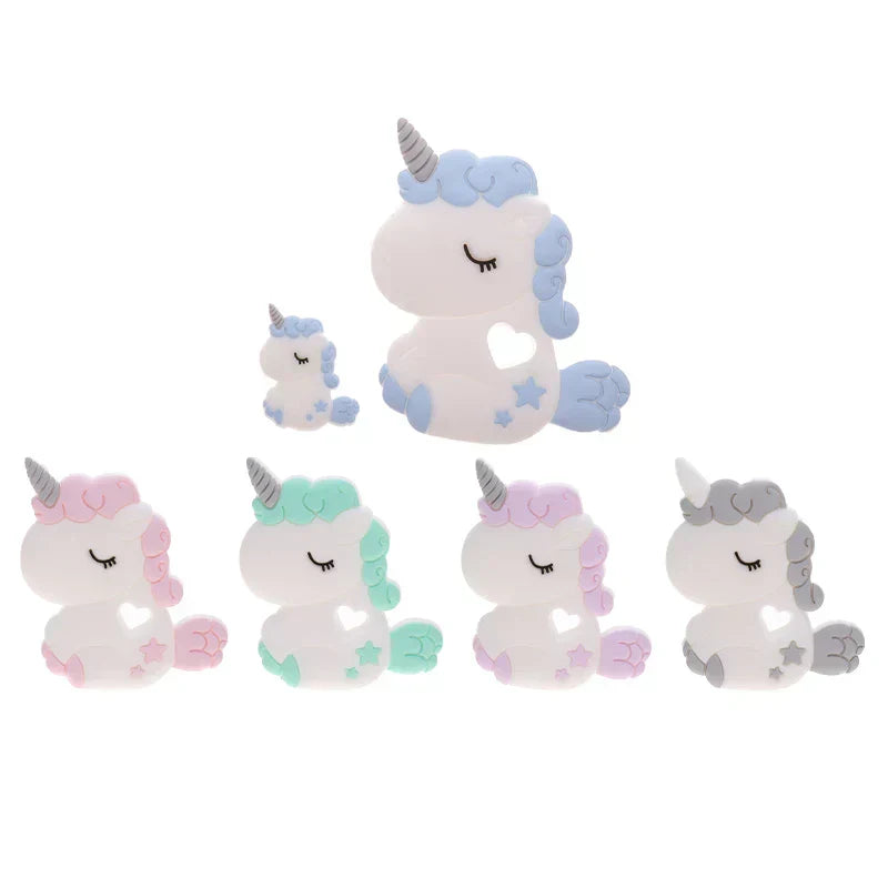 (Pack of 10) Silicone Teethers Babies Accessories Newborn Baby Teether Baby Products Pacifier Personalized Bear Dinosaur Koala BPA Free