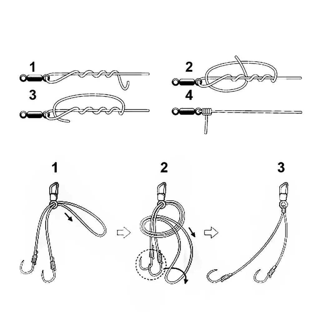 (Pack of 150) /1box 6 Size Fishing Swivel Solid Connector Ball Bearing Snap Fishing Swivels Rolling Stainless Steel Bead Fish Tackle Box