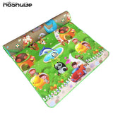 180*120cm Baby Play Mat Children Puzzle Toy Crawling Carpet Kids Rug Game Activity Gym Developing Rug Eva Foam Soft Floor