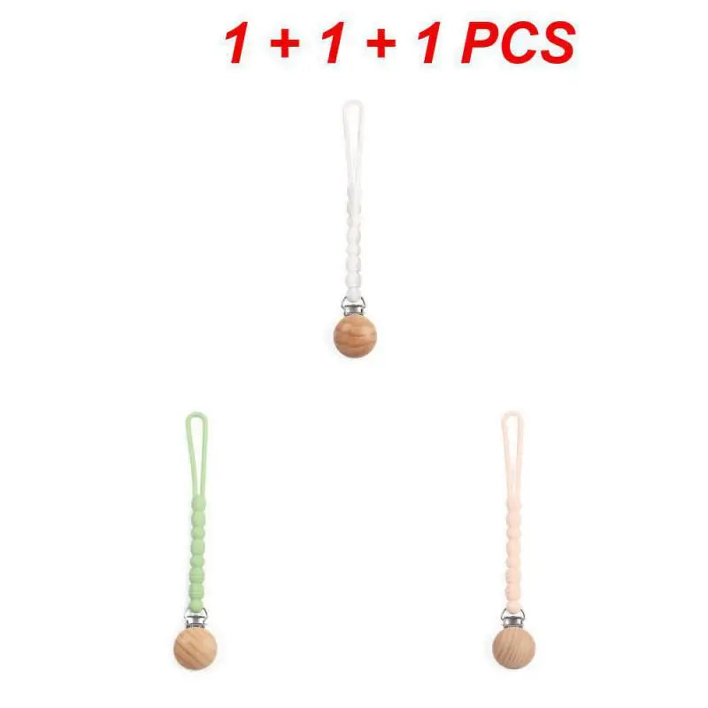 (Pack of 5) 2/3/ Baby Pacifier High-quality Durable Versatile Soothing Safe Silicone Pacifier Clip For Teething