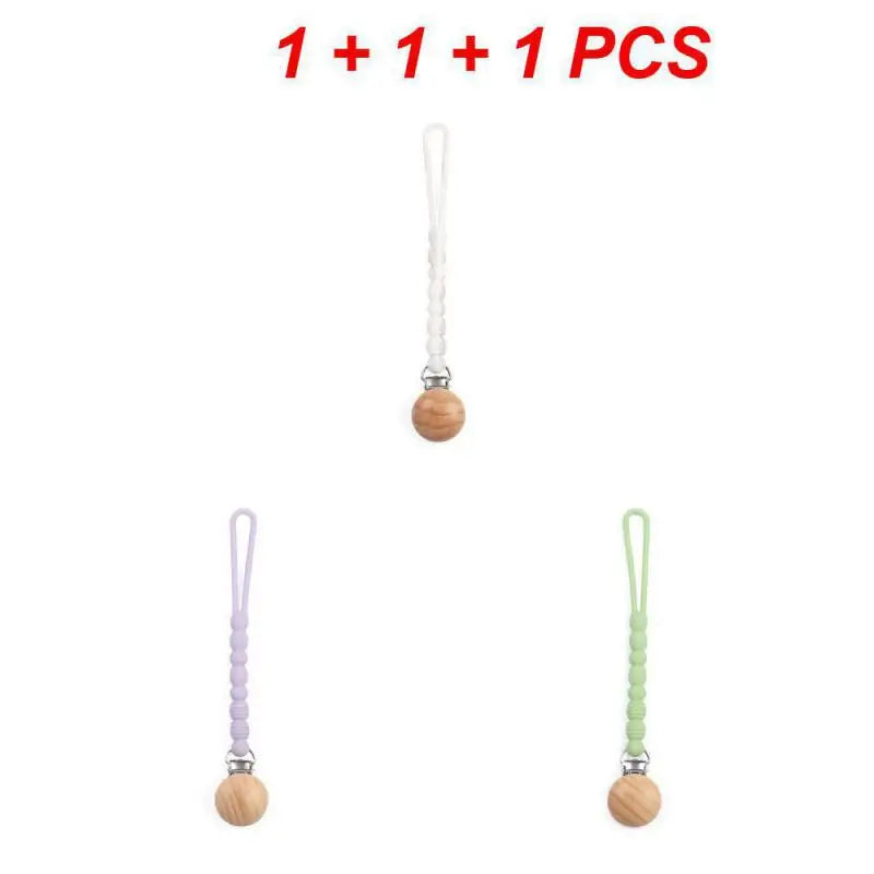 (Pack of 5) 2/3/ Baby Pacifier High-quality Durable Versatile Soothing Safe Silicone Pacifier Clip For Teething