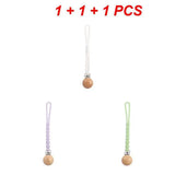 (Pack of 5) 2/3/ Baby Pacifier High-quality Durable Versatile Soothing Safe Silicone Pacifier Clip For Teething