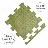 2.5CM Thick 30×30 Solid Color Baby Children's Room Game Mat Carpet Playing Activity Gym Mat Puzzle Environmental Protection Mat