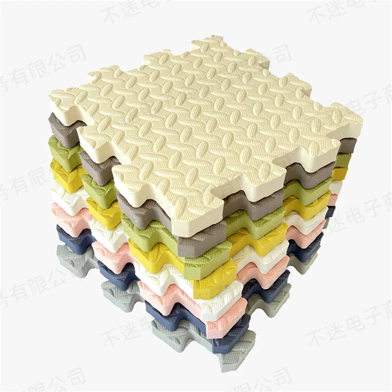 (Pack of 8) 2.5CM Thick Baby Children's Room Game Mat Carpet Soundproof Playing Activity Gym Mat Puzzle Environmental Protection Mat